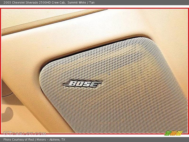 Summit White / Tan 2003 Chevrolet Silverado 2500HD Crew Cab
