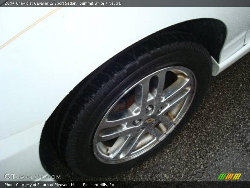 Summit White / Neutral 2004 Chevrolet Cavalier LS Sport Sedan