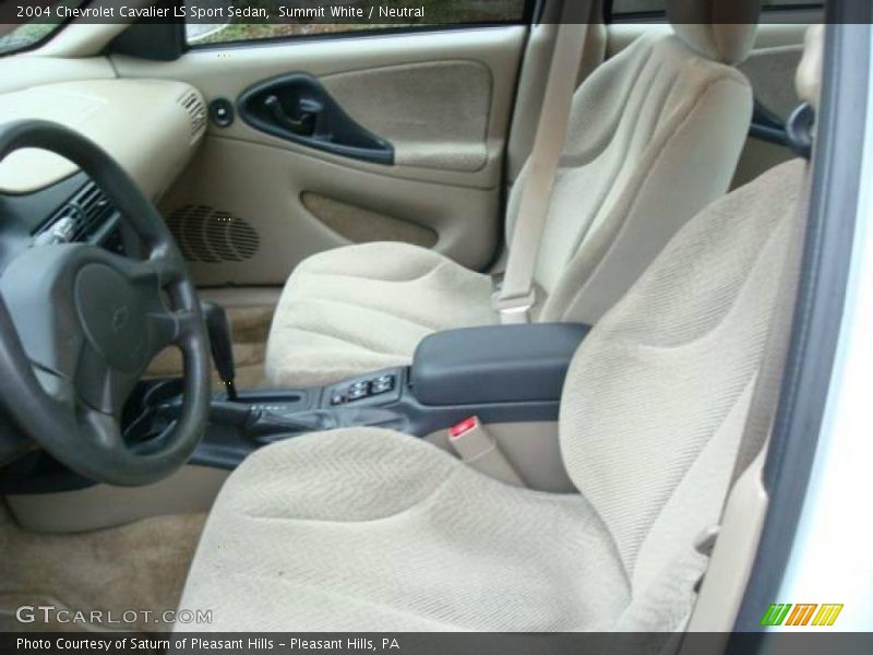 Summit White / Neutral 2004 Chevrolet Cavalier LS Sport Sedan