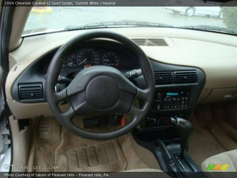 Summit White / Neutral 2004 Chevrolet Cavalier LS Sport Sedan