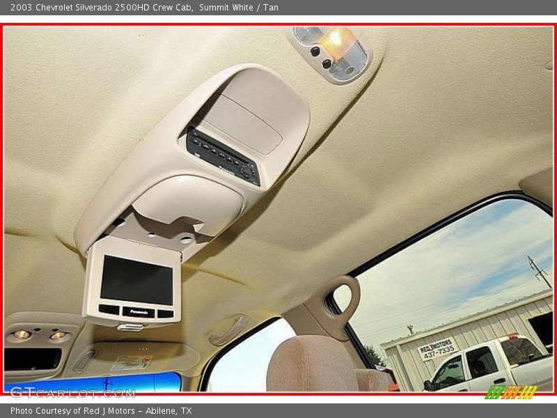 Summit White / Tan 2003 Chevrolet Silverado 2500HD Crew Cab