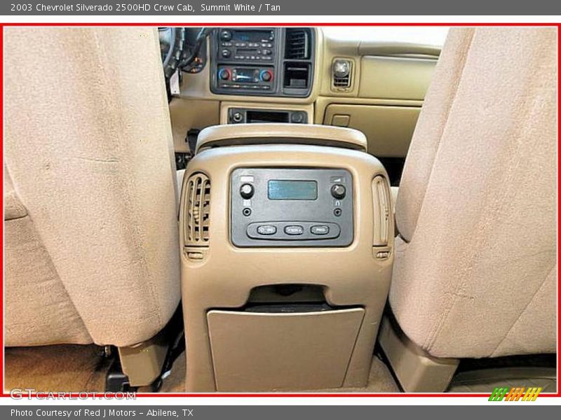 Summit White / Tan 2003 Chevrolet Silverado 2500HD Crew Cab