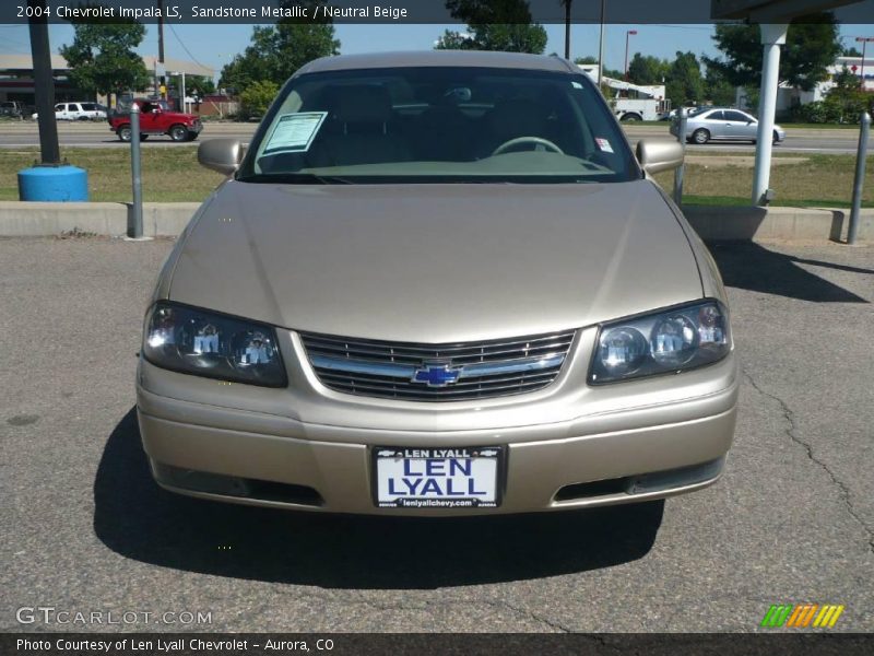 Sandstone Metallic / Neutral Beige 2004 Chevrolet Impala LS