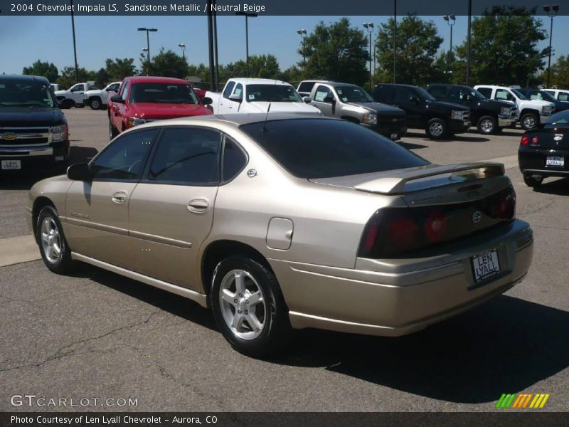 Sandstone Metallic / Neutral Beige 2004 Chevrolet Impala LS