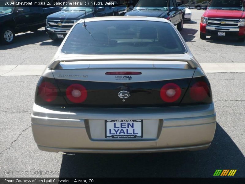 Sandstone Metallic / Neutral Beige 2004 Chevrolet Impala LS