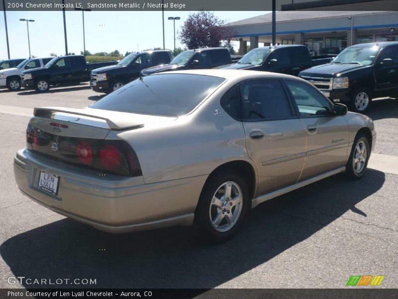 Sandstone Metallic / Neutral Beige 2004 Chevrolet Impala LS