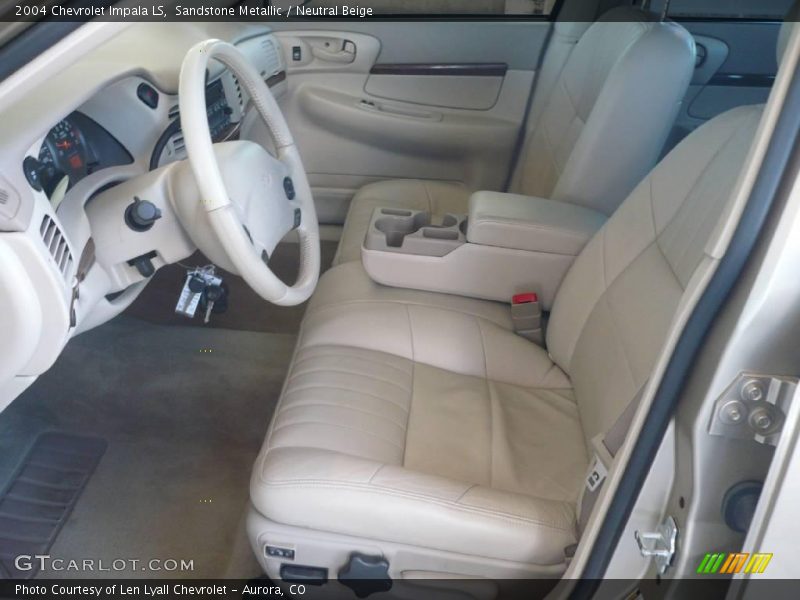 Sandstone Metallic / Neutral Beige 2004 Chevrolet Impala LS