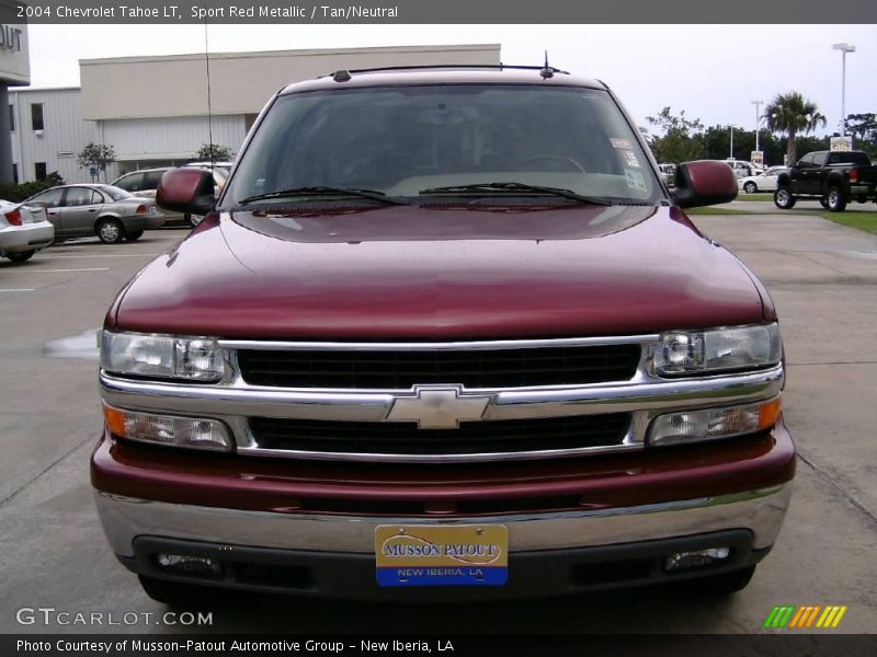Sport Red Metallic / Tan/Neutral 2004 Chevrolet Tahoe LT