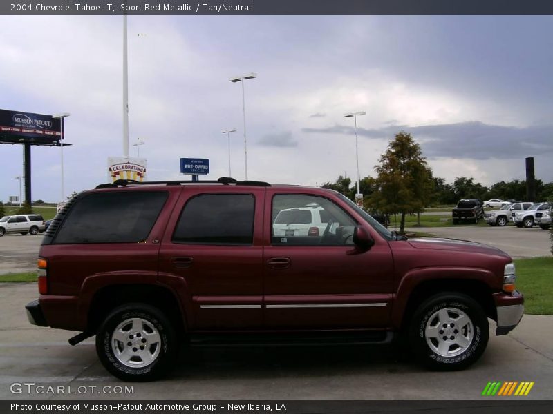 Sport Red Metallic / Tan/Neutral 2004 Chevrolet Tahoe LT