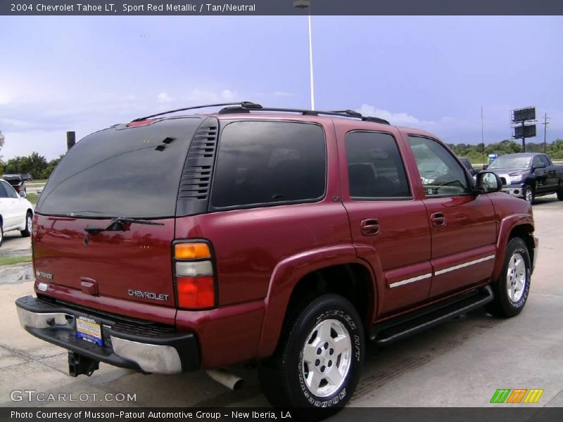 Sport Red Metallic / Tan/Neutral 2004 Chevrolet Tahoe LT