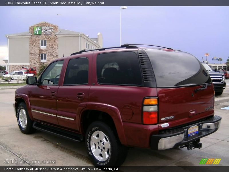Sport Red Metallic / Tan/Neutral 2004 Chevrolet Tahoe LT