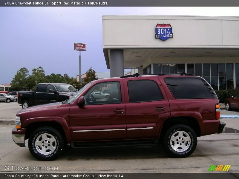 Sport Red Metallic / Tan/Neutral 2004 Chevrolet Tahoe LT