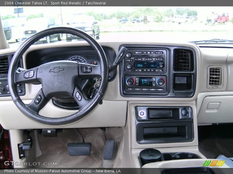 Sport Red Metallic / Tan/Neutral 2004 Chevrolet Tahoe LT