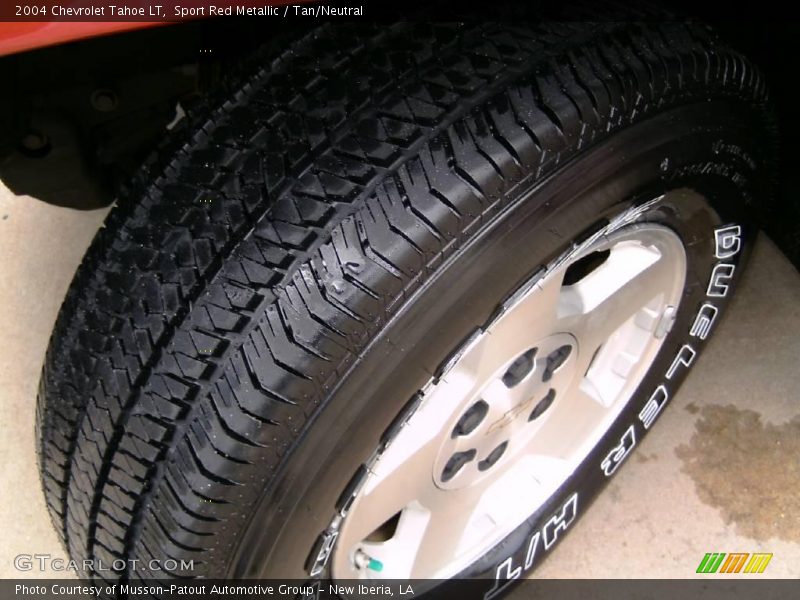 Sport Red Metallic / Tan/Neutral 2004 Chevrolet Tahoe LT