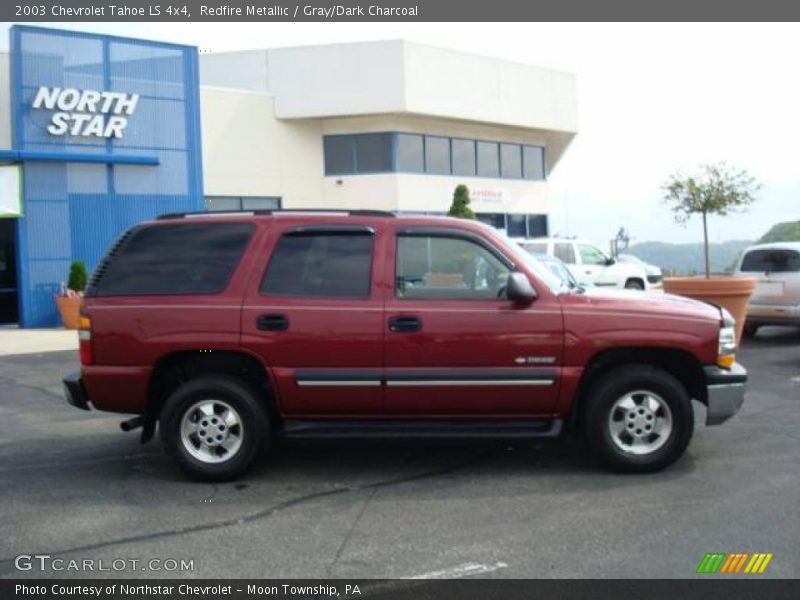 Redfire Metallic / Gray/Dark Charcoal 2003 Chevrolet Tahoe LS 4x4