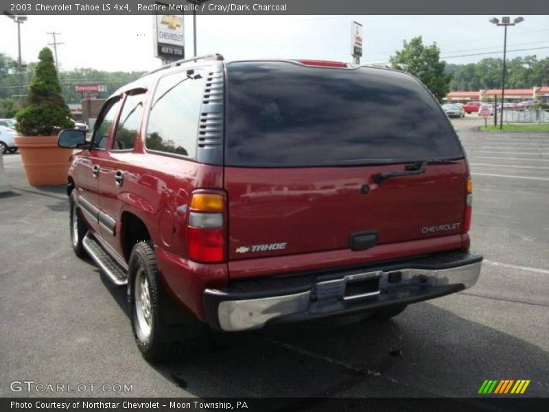 Redfire Metallic / Gray/Dark Charcoal 2003 Chevrolet Tahoe LS 4x4