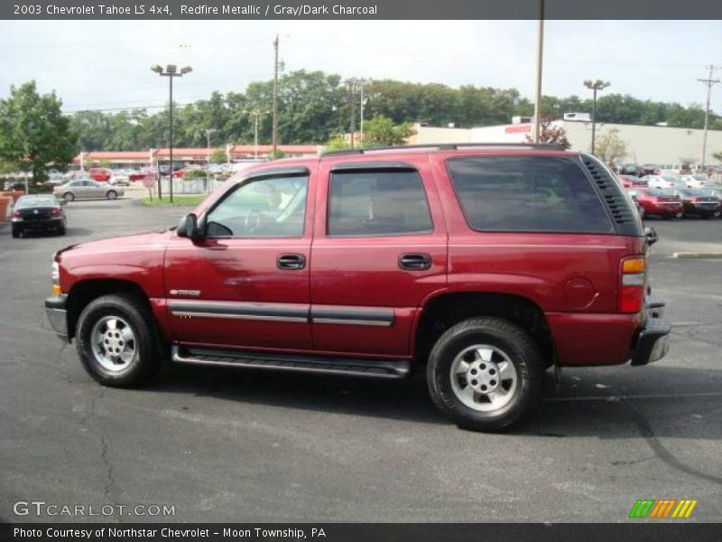 Redfire Metallic / Gray/Dark Charcoal 2003 Chevrolet Tahoe LS 4x4
