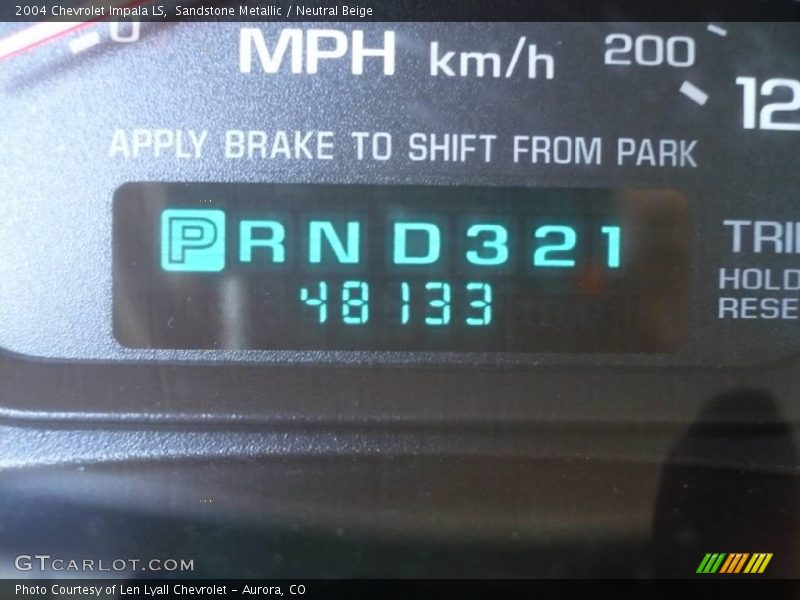 Sandstone Metallic / Neutral Beige 2004 Chevrolet Impala LS