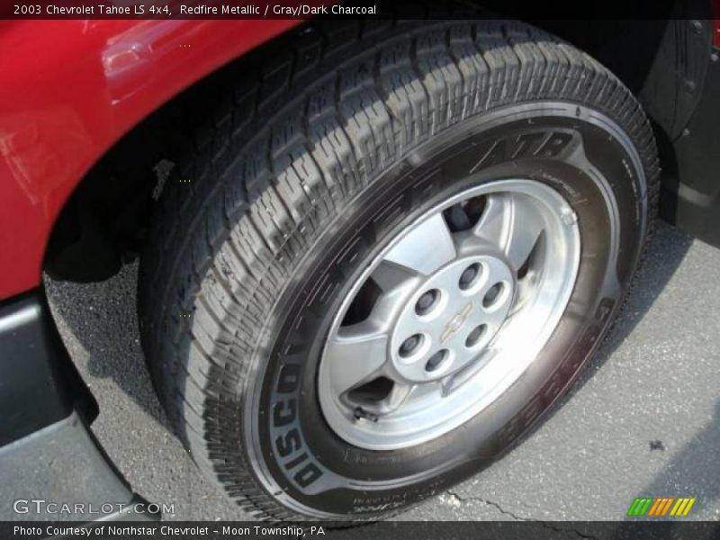 Redfire Metallic / Gray/Dark Charcoal 2003 Chevrolet Tahoe LS 4x4