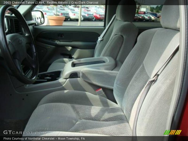 Redfire Metallic / Gray/Dark Charcoal 2003 Chevrolet Tahoe LS 4x4