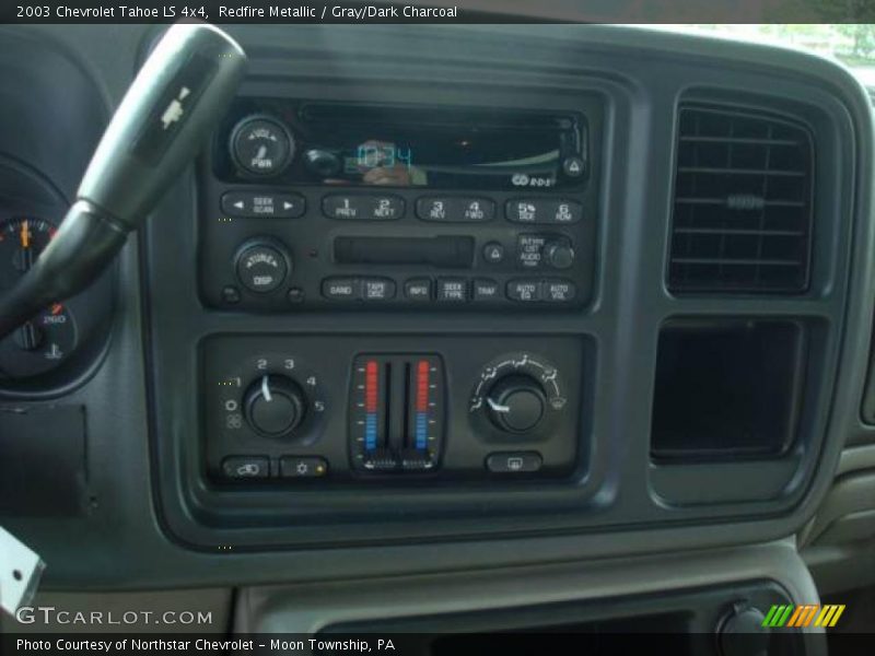 Redfire Metallic / Gray/Dark Charcoal 2003 Chevrolet Tahoe LS 4x4