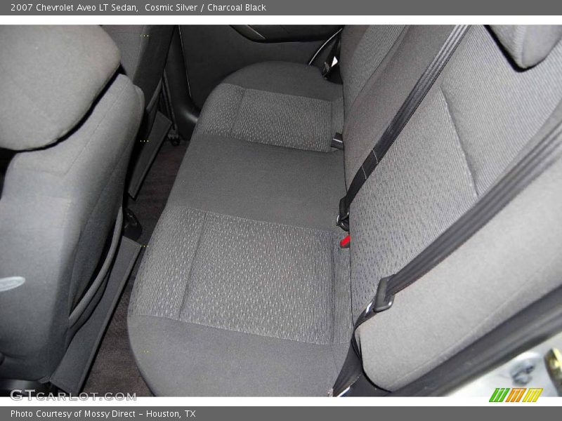 Cosmic Silver / Charcoal Black 2007 Chevrolet Aveo LT Sedan