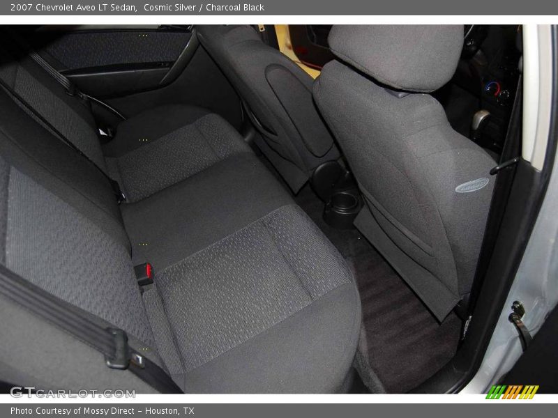 Cosmic Silver / Charcoal Black 2007 Chevrolet Aveo LT Sedan