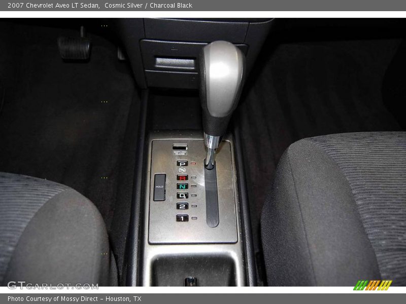 Cosmic Silver / Charcoal Black 2007 Chevrolet Aveo LT Sedan