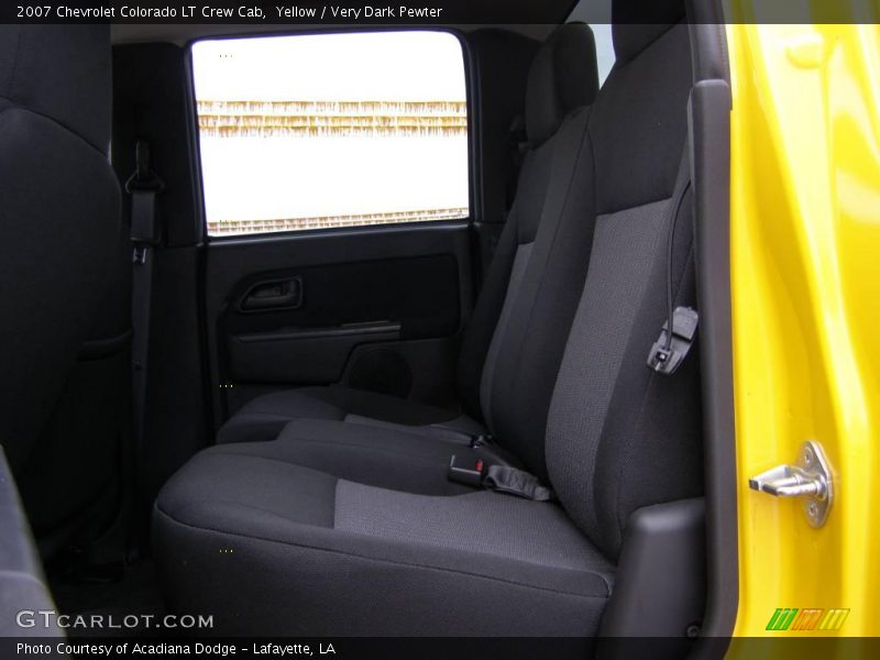 Yellow / Very Dark Pewter 2007 Chevrolet Colorado LT Crew Cab