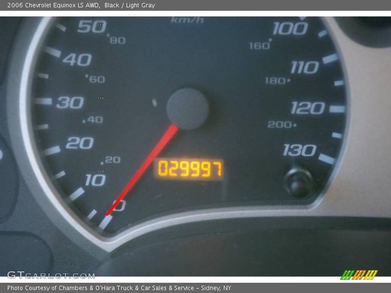 Black / Light Gray 2006 Chevrolet Equinox LS AWD