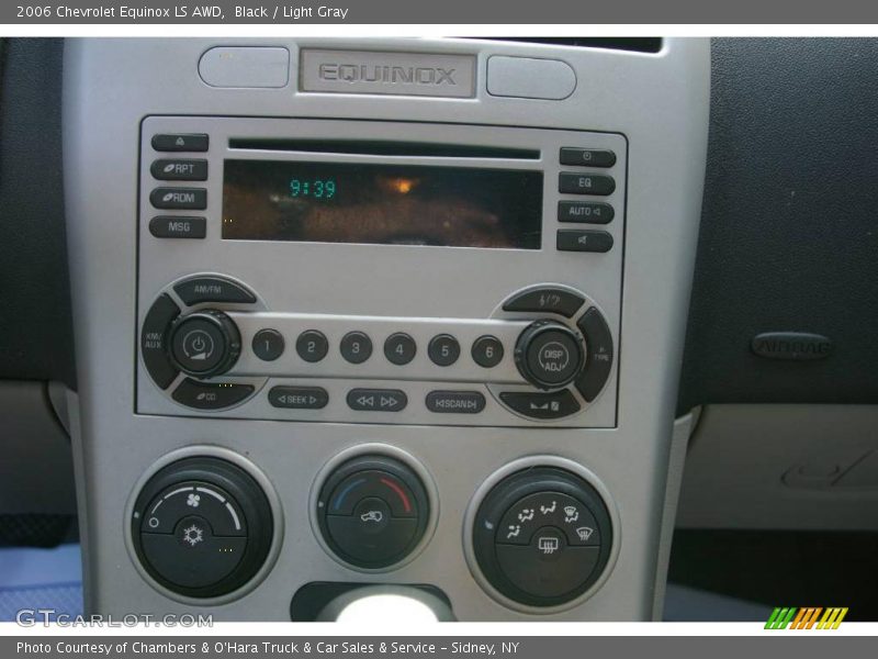 Black / Light Gray 2006 Chevrolet Equinox LS AWD