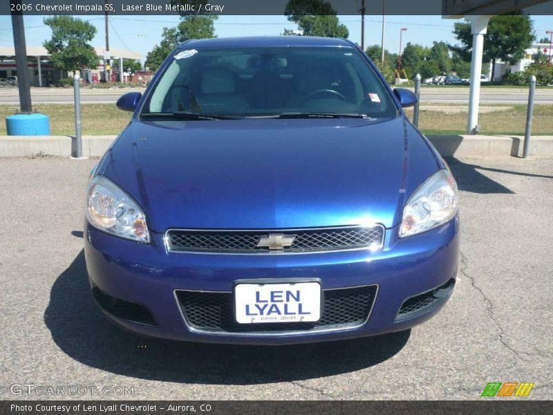 Laser Blue Metallic / Gray 2006 Chevrolet Impala SS