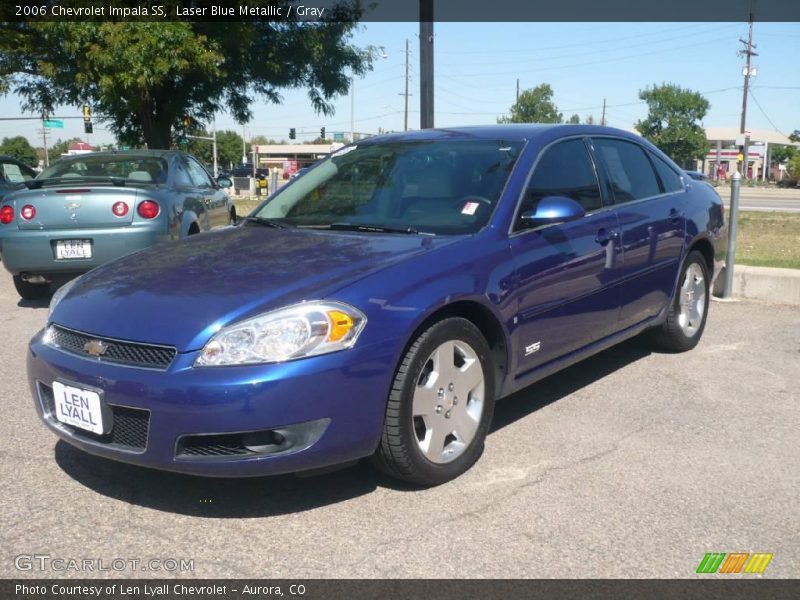 Laser Blue Metallic / Gray 2006 Chevrolet Impala SS