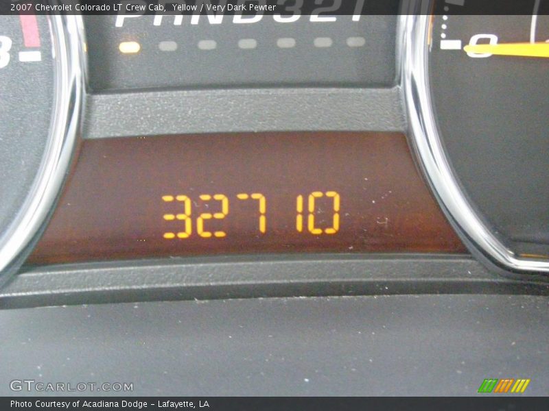 Yellow / Very Dark Pewter 2007 Chevrolet Colorado LT Crew Cab