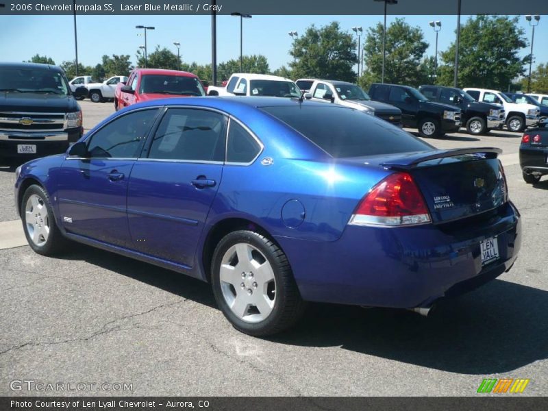 Laser Blue Metallic / Gray 2006 Chevrolet Impala SS