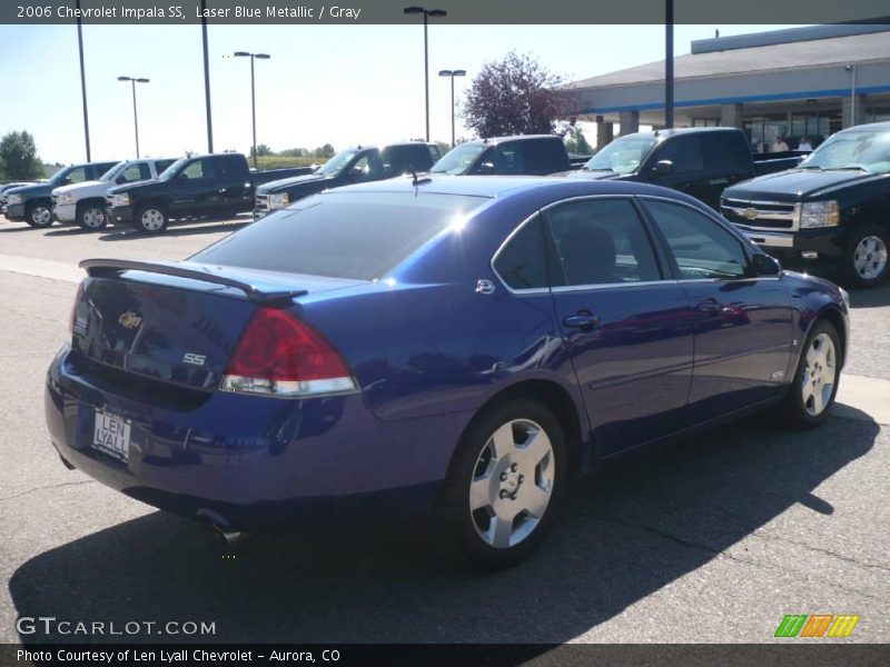 Laser Blue Metallic / Gray 2006 Chevrolet Impala SS