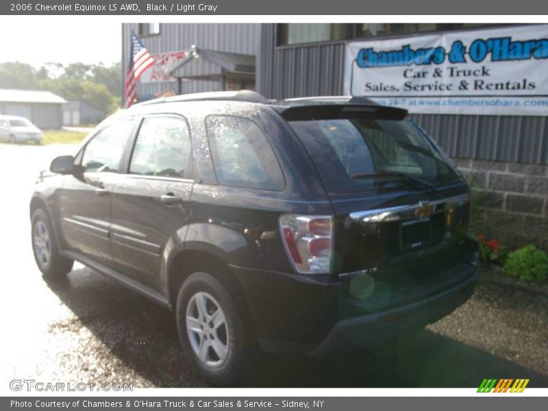 Black / Light Gray 2006 Chevrolet Equinox LS AWD