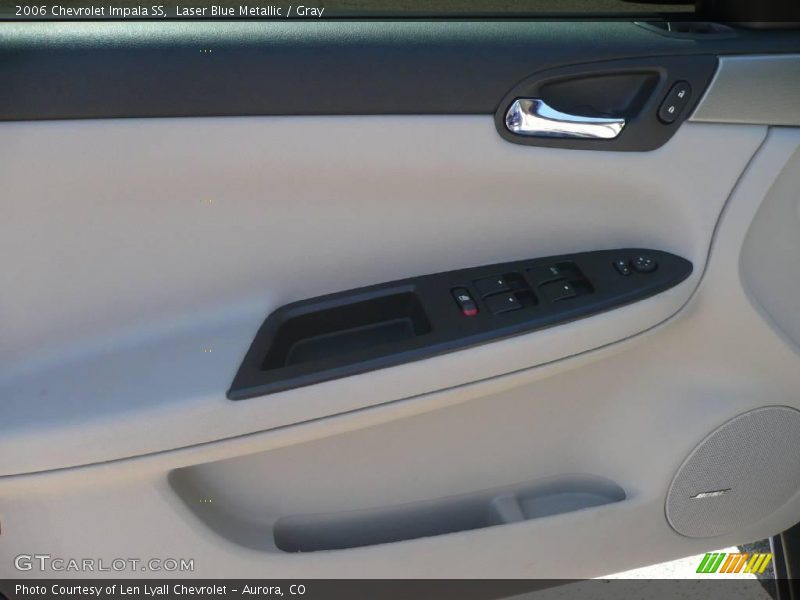 Laser Blue Metallic / Gray 2006 Chevrolet Impala SS