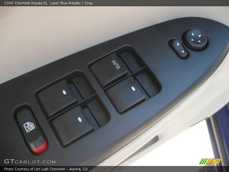 Laser Blue Metallic / Gray 2006 Chevrolet Impala SS