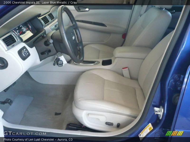 Laser Blue Metallic / Gray 2006 Chevrolet Impala SS