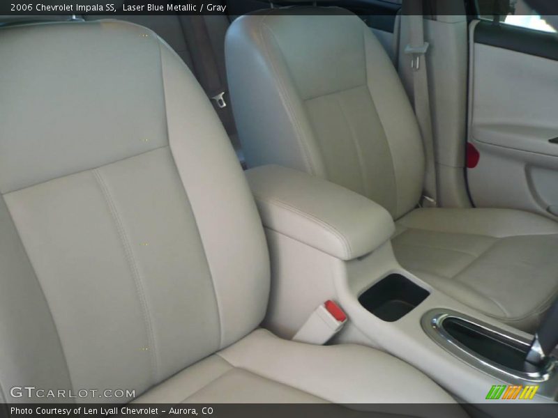 Laser Blue Metallic / Gray 2006 Chevrolet Impala SS