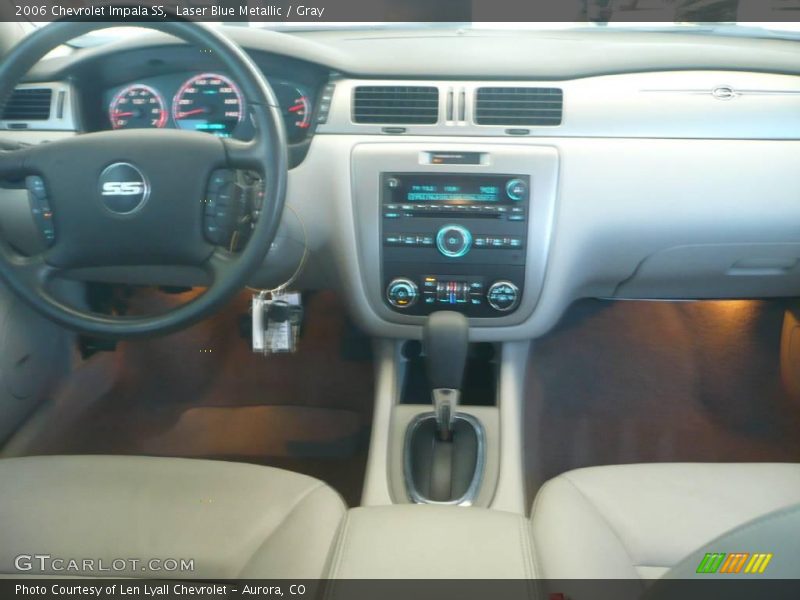 Laser Blue Metallic / Gray 2006 Chevrolet Impala SS
