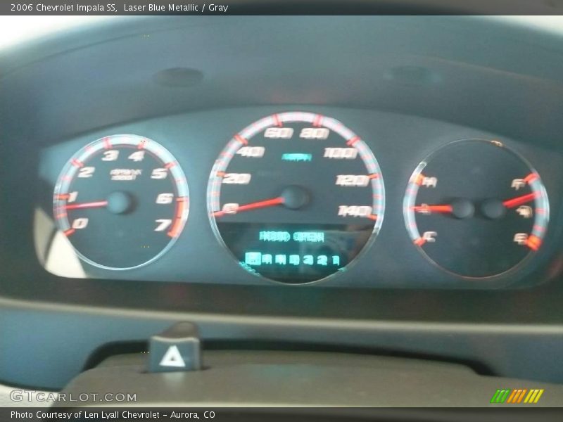 Laser Blue Metallic / Gray 2006 Chevrolet Impala SS