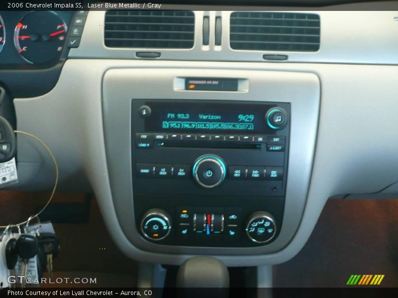 Laser Blue Metallic / Gray 2006 Chevrolet Impala SS