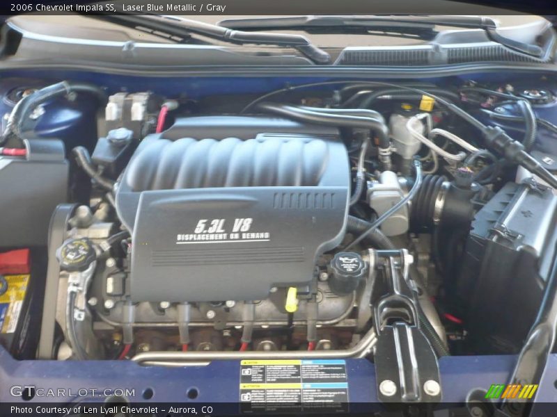 Laser Blue Metallic / Gray 2006 Chevrolet Impala SS