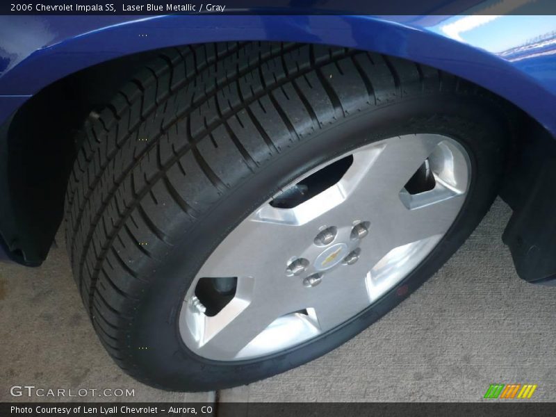 Laser Blue Metallic / Gray 2006 Chevrolet Impala SS