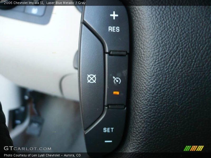 Laser Blue Metallic / Gray 2006 Chevrolet Impala SS