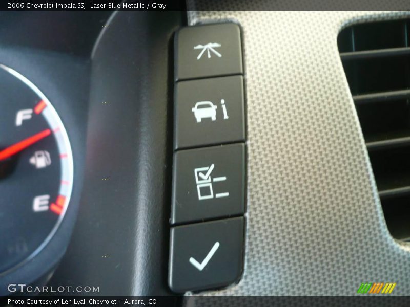 Laser Blue Metallic / Gray 2006 Chevrolet Impala SS