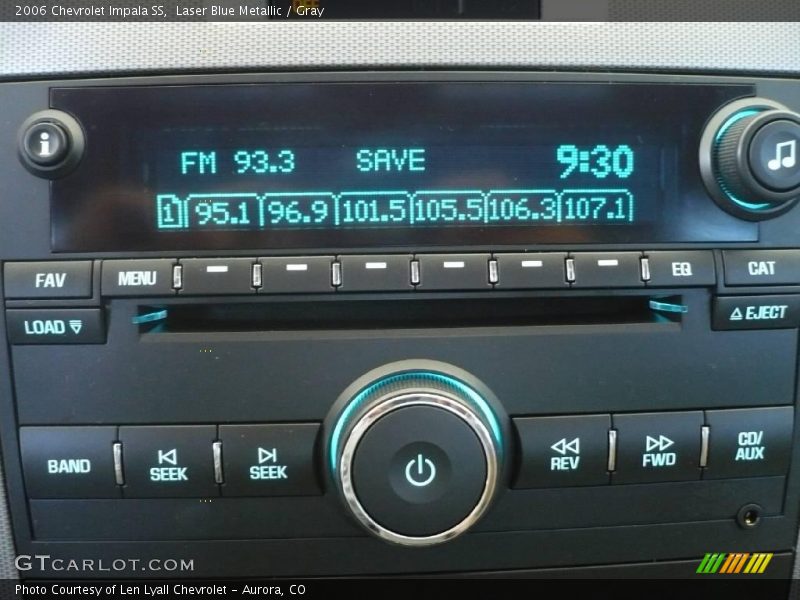 Laser Blue Metallic / Gray 2006 Chevrolet Impala SS