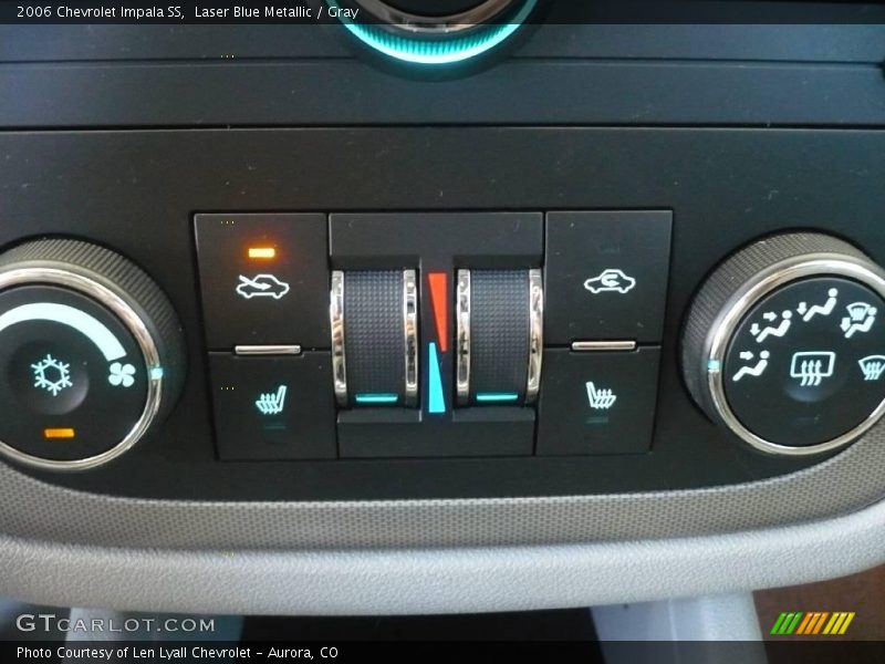 Laser Blue Metallic / Gray 2006 Chevrolet Impala SS